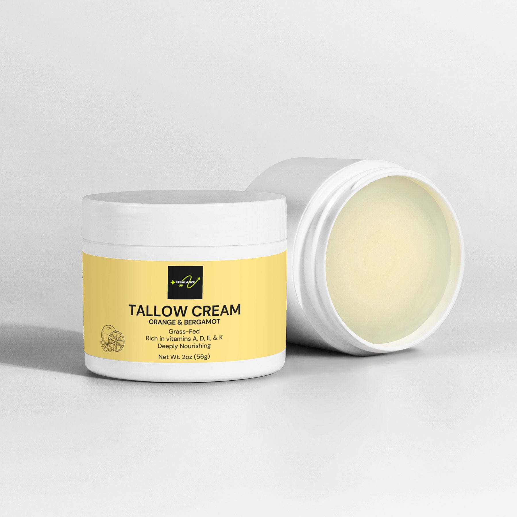 Tallow Cream Orange & Bergamot