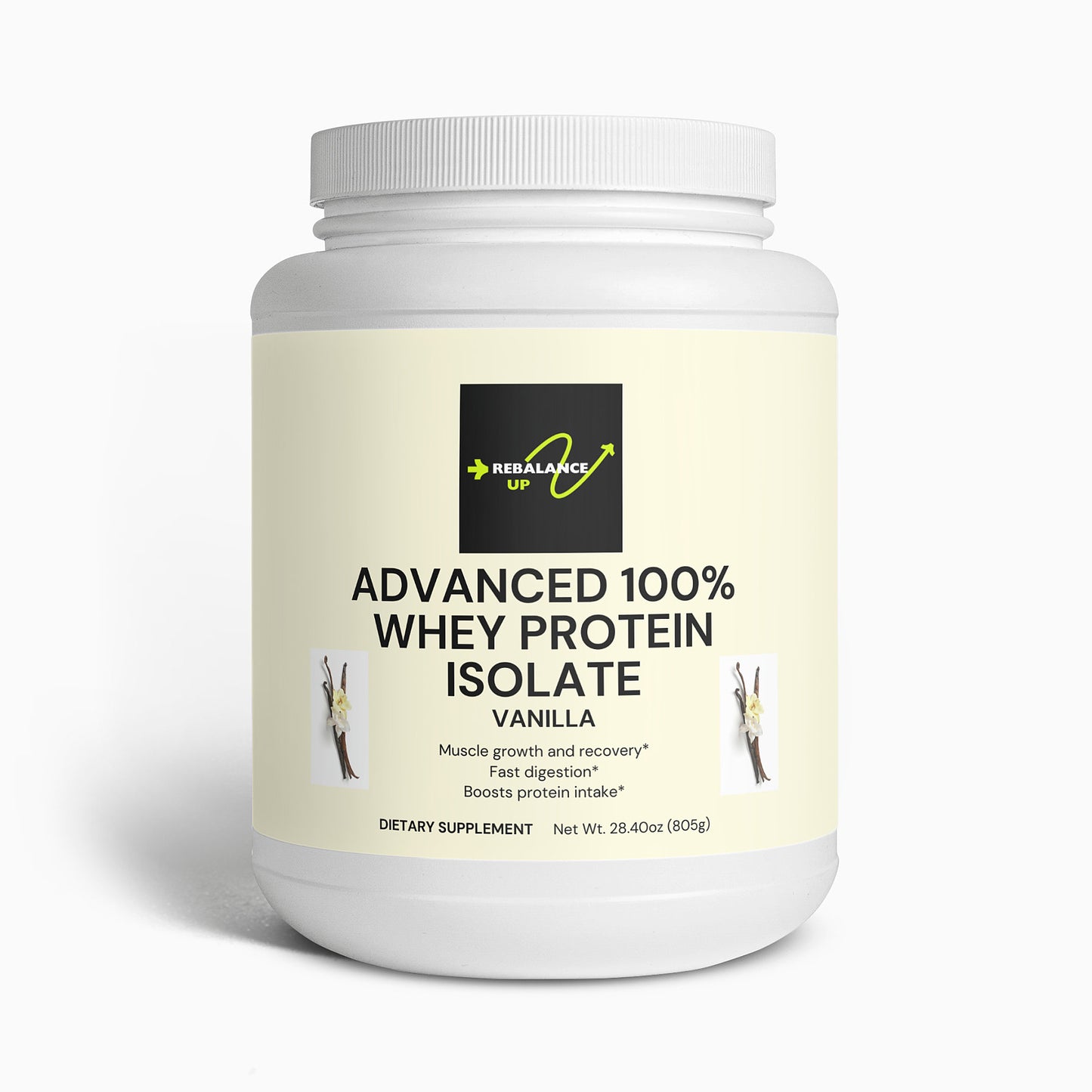 Advanced 100% Whey Protein Isolate (Vanilla)