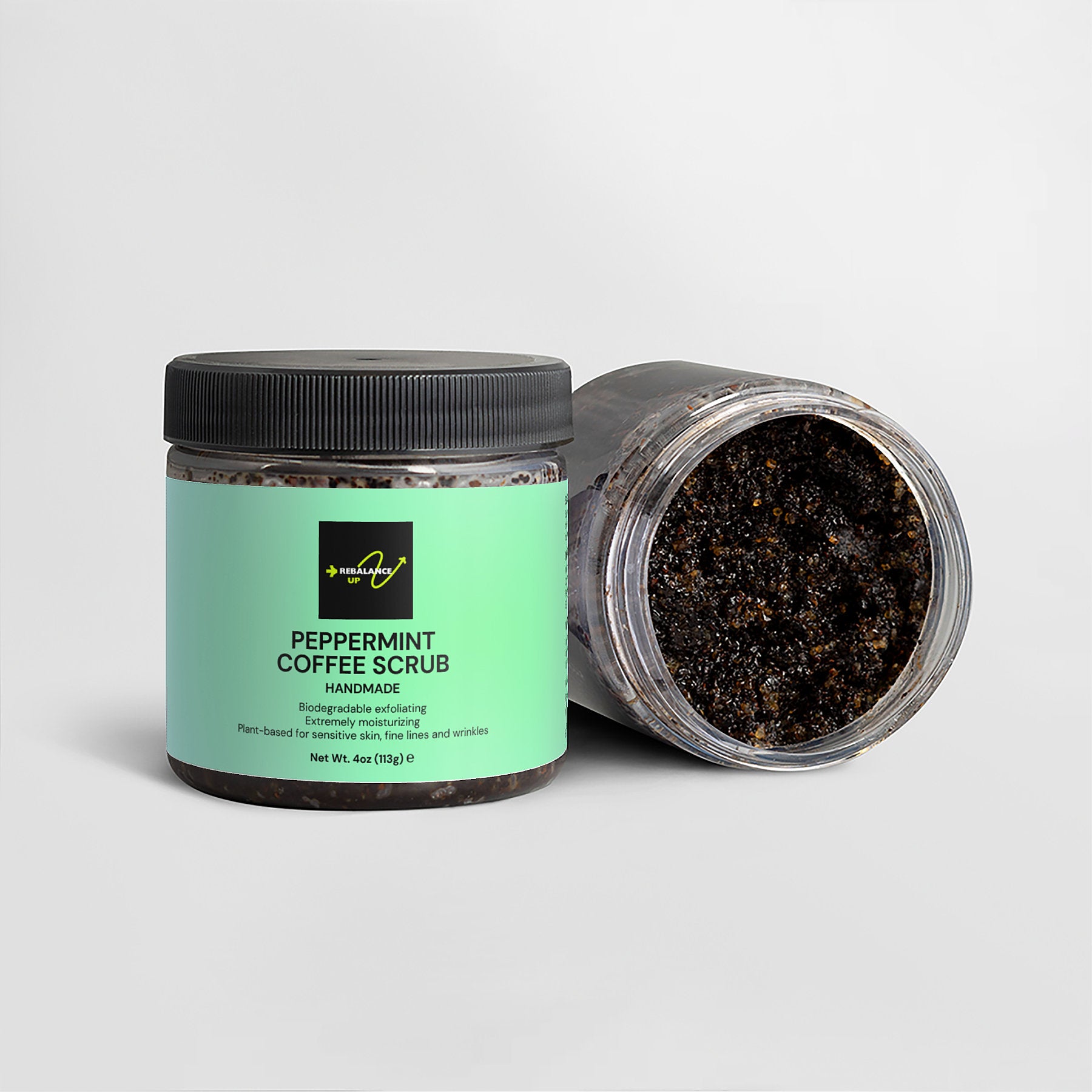 Peppermint Coffee Scrub