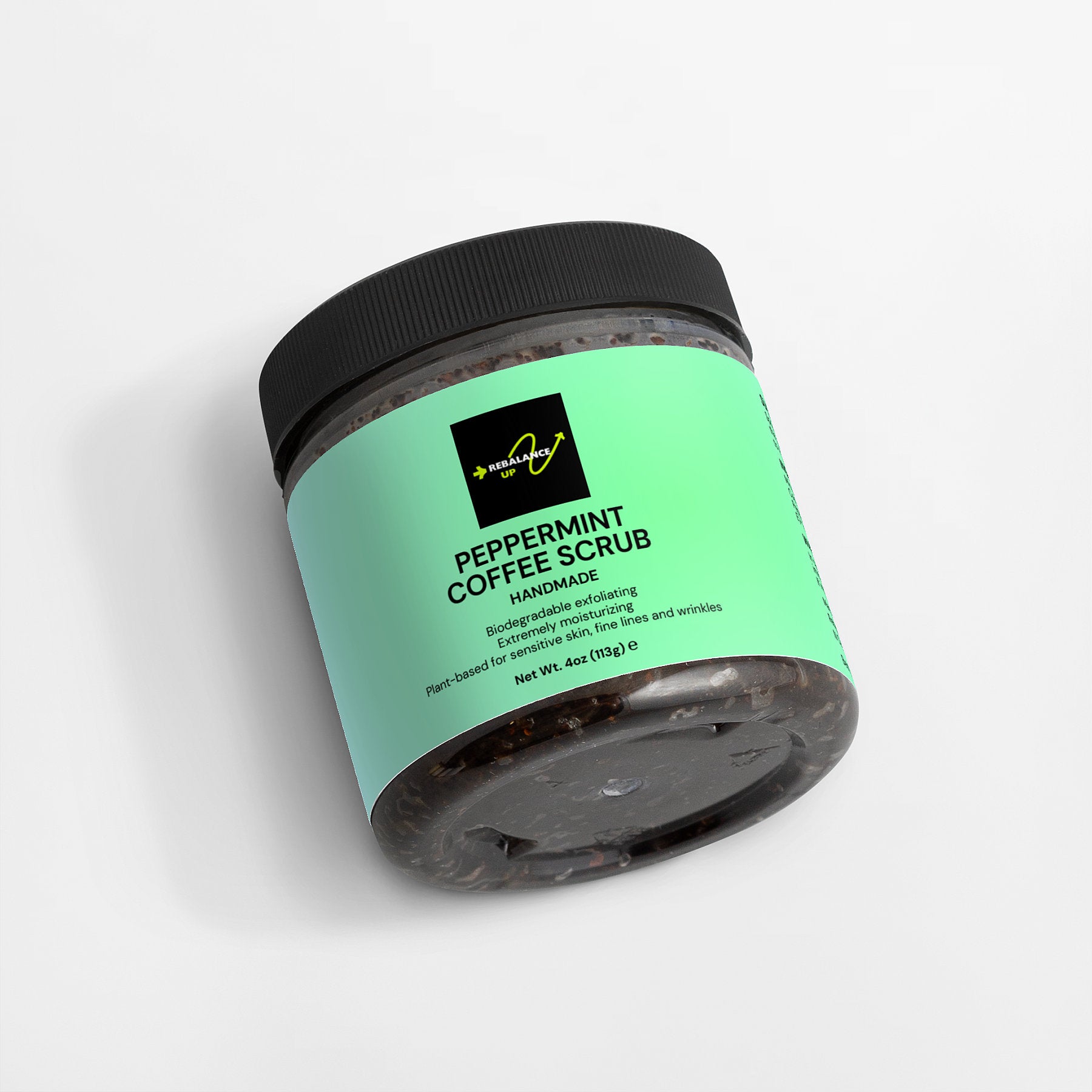 Peppermint Coffee Scrub